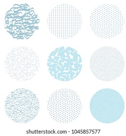 Circles pattern with circles. Pattern ideal for wrapping paper, wallpaper and textiles.
