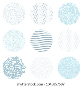 Circles pattern with circles. Pattern ideal for wrapping paper, wallpaper and textiles.
