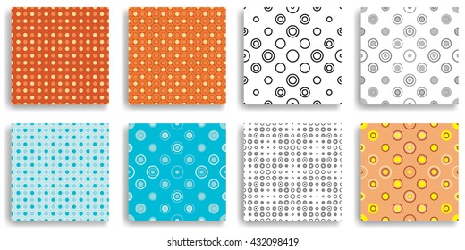 Circles Pattern.halftone Dots Background.