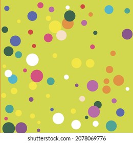 Circles Rainbow Yellow Color Children Play Composition. Turquoise Dark Kids Colorful Orange Pattern. Green Red White Pink Pastel Design Pic. Blue Polka Dots Purple Multicolor Indigo Wallpaper.