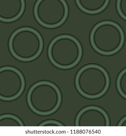Circles. Rings. Seamless background. Seamless background of gradient rings. Abstract background. Vector graphics