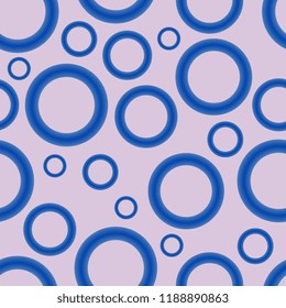 Circles. Rings. Seamless background. Seamless background of gradient rings. Abstract background. Vector graphics