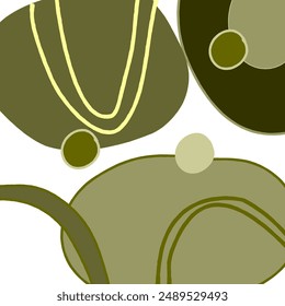 circles, rings, stripes pattern for textures or background