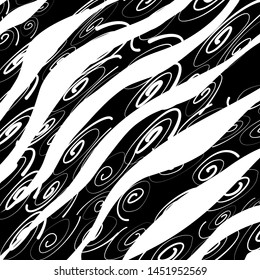Circles rolling  pattern,line art transparent background .doodle drawing .