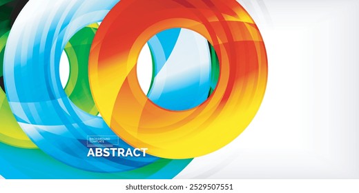 Circles, round elements, ring shapes premium background. Vector Illustration For Wallpaper, Banner, Background, Card, Book Illustration, landing page