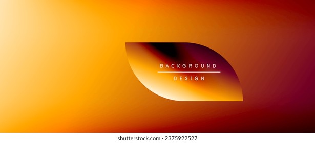Circles and round shapes with gradients. Minimal abstract background, round geometric shapes, clean and structured design
