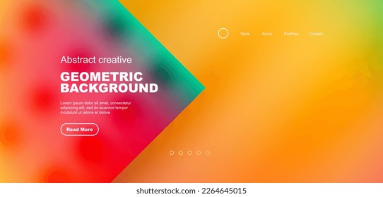 Círculos, formas redondeadas y líneas con gradientes de fluido de fondo abstracto. Ilustración vectorial de papel tapiz, banner, fondo, folleto, catálogo, cubierta, volante