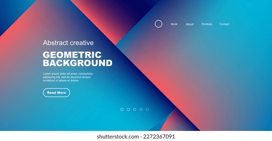 Circles, round shapes and lines with fluid gradients abstract background. Vector illustration for wallpaper, banner, background, leaflet, catalog, cover, flyer