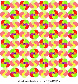 circles seamless abstract pattern, art illustration