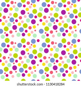 Circles Seamless pattern