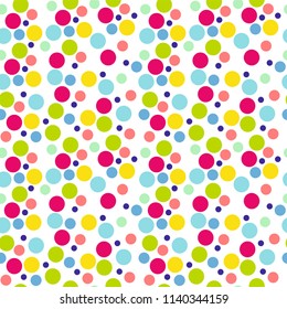 Circles Seamless pattern