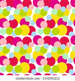 Circles Seamless pattern