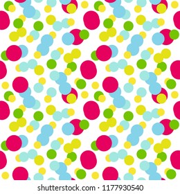 Circles Seamless pattern