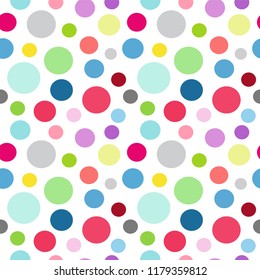 Circles Seamless pattern