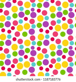 Circles Seamless pattern