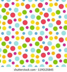 Circles Seamless pattern