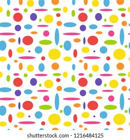 Circles Seamless pattern