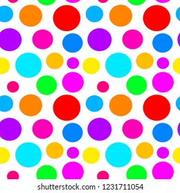Circles Seamless pattern