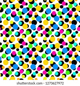 Circles Seamless pattern