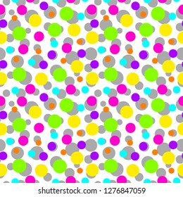 Circles Seamless pattern