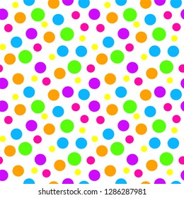 Circles Seamless pattern