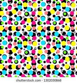 Circles Seamless pattern