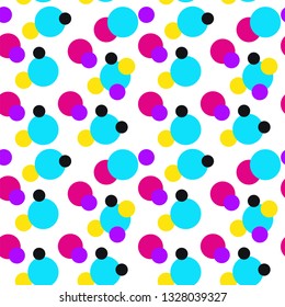 Circles Seamless pattern 
