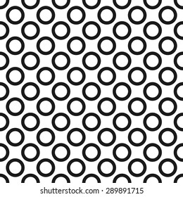 circles seamless pattern
