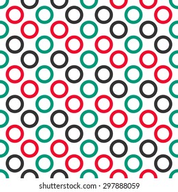 circles seamless pattern