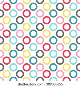 circles seamless pattern