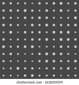Circles seamless pattern. Dots texture background.