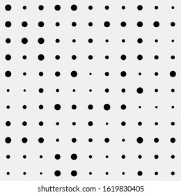 Circles seamless pattern. Dots texture background.