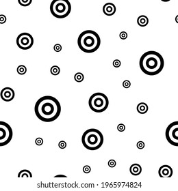 circles seamless pattern vector illustration 