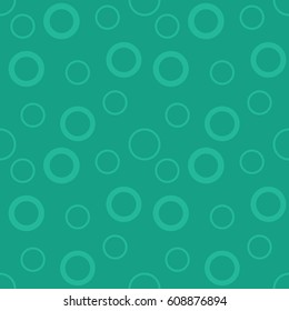 Circles seamless purple pattern. Modern stylish texture. Repeating or looping abstract trendy outline circles background. Vector Illustration.