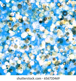 Circles seamless texture for fabric, wrapping, home decor.