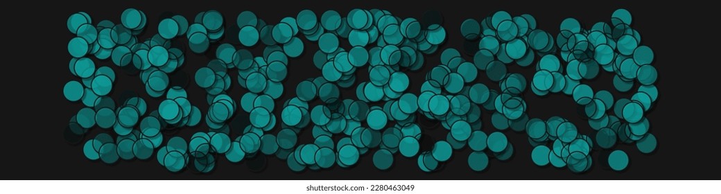 Circles with shadows generative art background art illustration