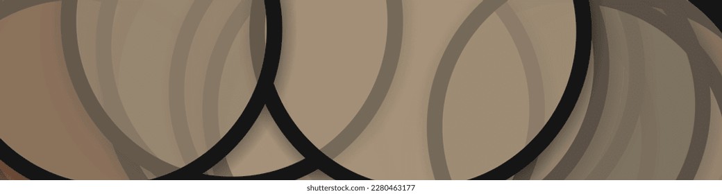 Circles with shadows generative art background art illustration