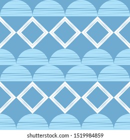 Circles and squares. Trendy seamless pattern designs. Patterned texture. Vector geometric background. Can be used for wallpaper, textile, invitation card, wrapping, web page background.