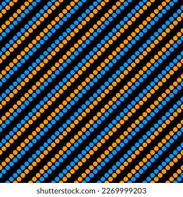circles stripes multicolor polka dots trendy seamless background fabric pattern modern print vector illustration