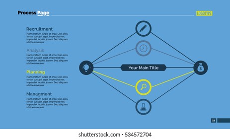 Circles Structure Diagram Slide Template