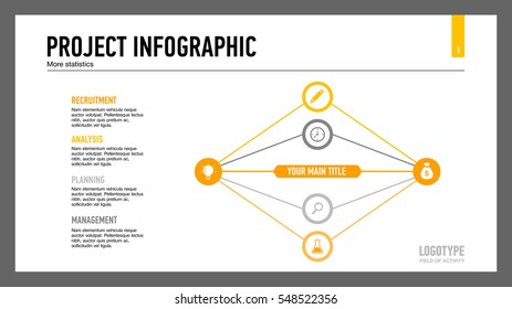 Circles Structure Diagram Slide Template