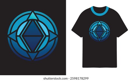 Circles, Triangles, or Hexagons T-Shirt Design