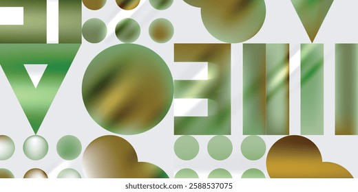 Circles and triangles modern art. Vector Illustration For Wallpaper, Banner, Background, Card, Book Illustration, landing page