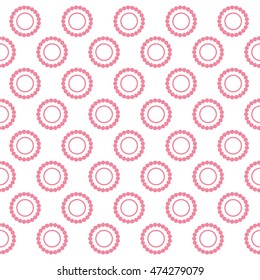 circles wallpaper background pattern shape abstract geometry icon. Colorful design. Vector illustration