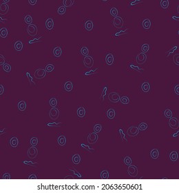 Circles and wave abstraction pattern. Line style. Lines in the form of a circle. Spiral vector illustration. Round technology. Linear logo. Design element. Abstract geometric shape.Vector,