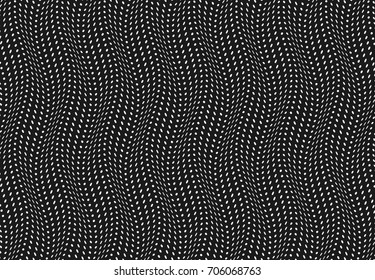 Circles waves abstract background black white color. Simple abstract illustration for wallpaper.