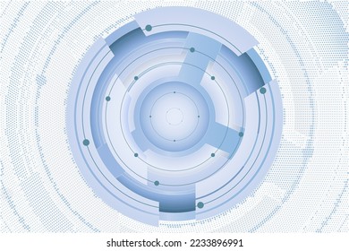 circles within circles. abstract geometric background	