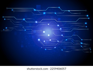 Circuit background 12, consisting of lines, moving freely and with light, different shadows placed behind them, to form wallpapers, vector images.