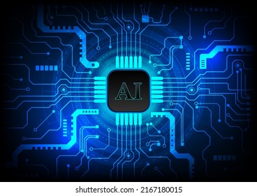 circuit background digital hi-tech network layout