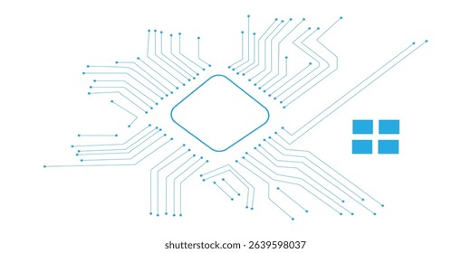 Circuit Board Abstract Background tecknologies